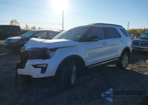 2018 Ford Explorer Xlt из США, поврежденный, VIN 1FM5K8D84JGA77845